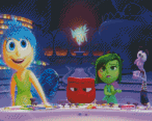 Inside Out Characters Diamond Paintings