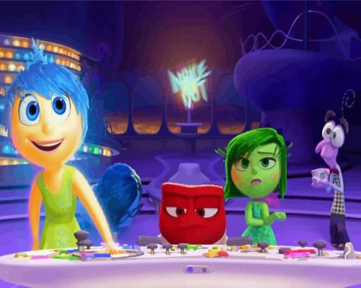 Inside Out Characters Diamond Paintings