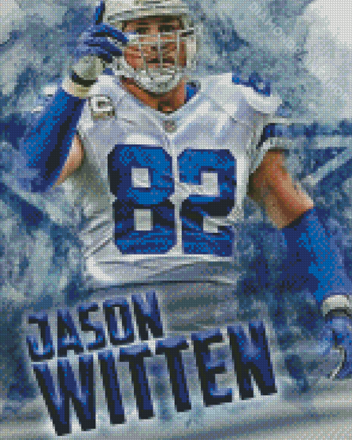 Jason Witten Art Diamond Paintings