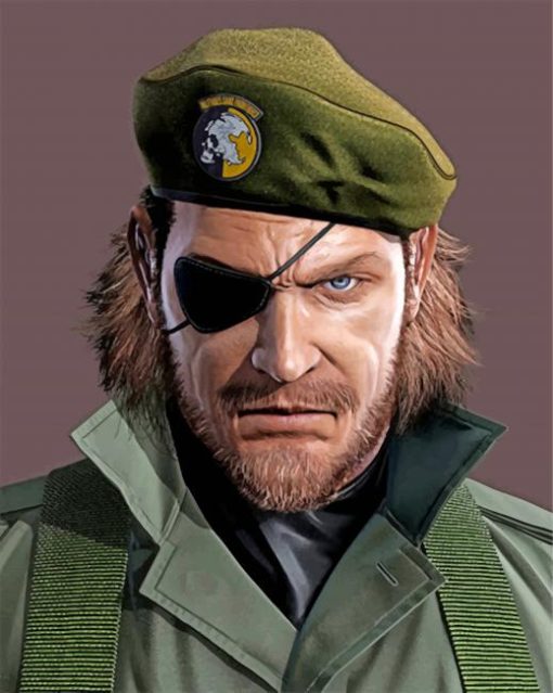 Metal Gear Walker Snake Diamond Paintings