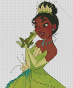 Princess Frog Cartoon Diamond Paintings