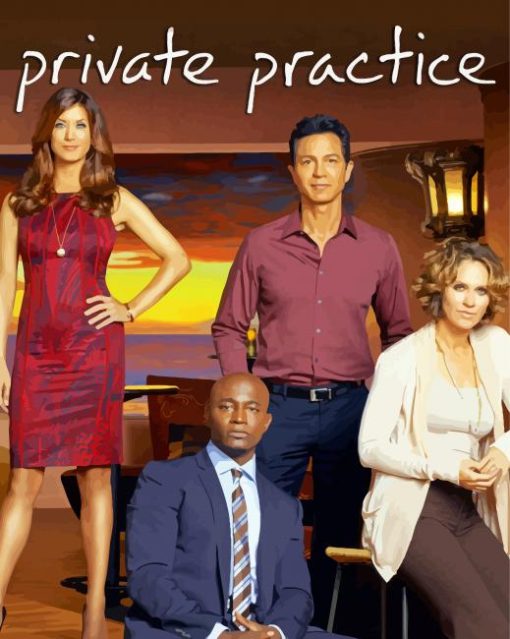 Private Practice Poster Diamond Paintings