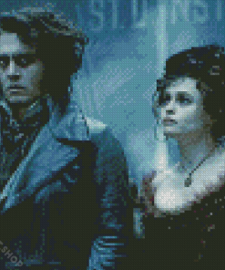 Sweeney Todd And Mrs Lovett Diamond Paintings