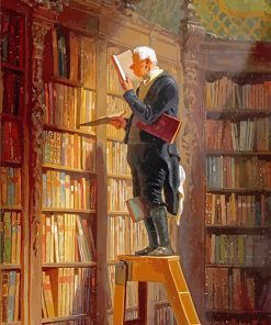 The Bookworm Art Diamond Paintings