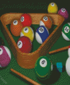 8 Ball Pool Diamond Paintings