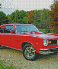 Aesthetic Red 1974 Gto Diamond Paintings