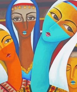 Arab Women Diamond Paintings