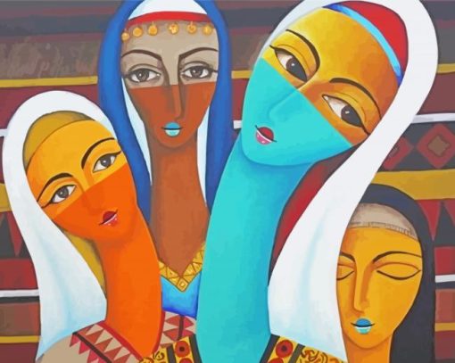 Arab Women Diamond Paintings