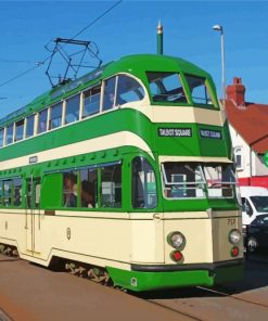 Blackpool Tramway Diamond Paintings