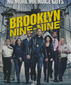 Brooklyn 99 Poster Diamond Paintings