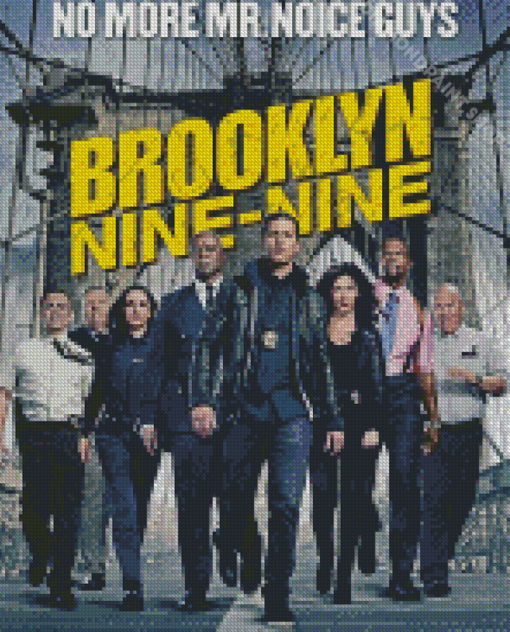 Brooklyn 99 Poster Diamond Paintings