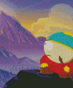 Cartman Southpark Character Diamond Painting