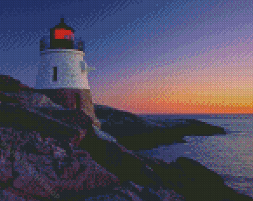 Castle Hill Lighthouse Newport Rhode Island Diamond Paintings