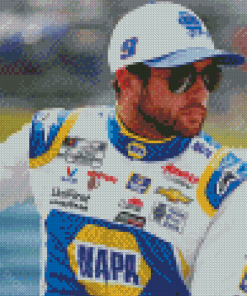 Chase Elliott Car Racer Diamond Paintings