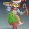 Christmas Fox McCloud Diamond Paintings