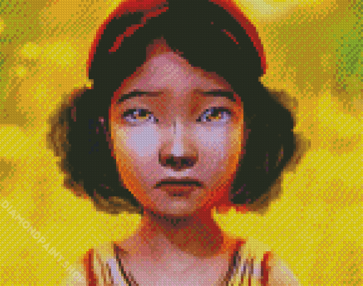 Clementine Crying Art Diamond Paintings