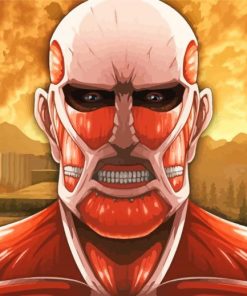 Colossal Titan Aot Character Diamond Paintings