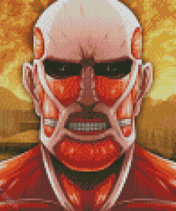 Colossal Titan Aot Character Diamond Paintings