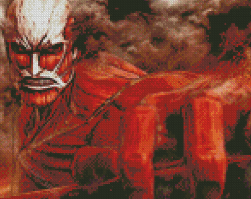 Colossal Titan Attack On Titan Character Diamond Paintings