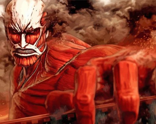 Colossal Titan Attack On Titan Character Diamond Paintings