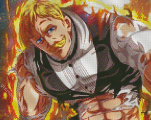 Escanor Nanatsu No Taizai Diamond Paintings