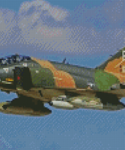 F4 Phantom Jet Diamond Paintings