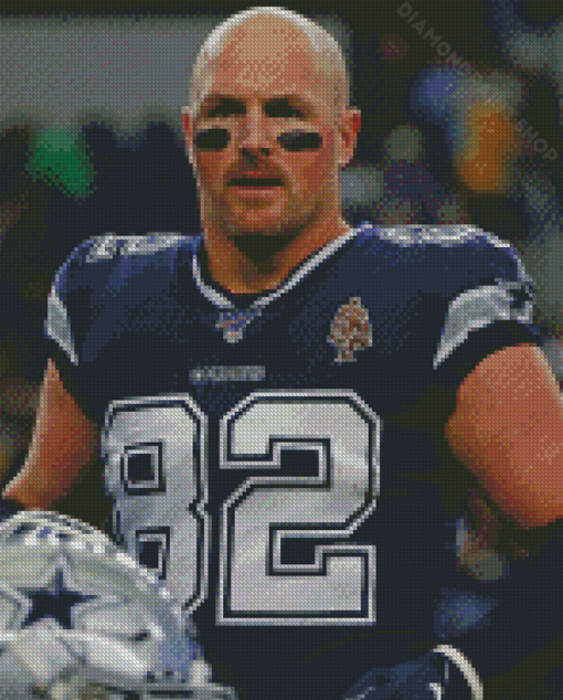 Footballer Jason Witten Diamond Paintings