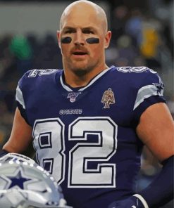 Footballer Jason Witten Diamond Paintings