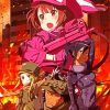 Gun Gale Online CharactersDiamond Paintings