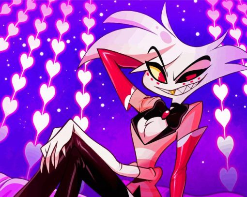 Hazbin Hotel Angel Dust Diamond Paintings