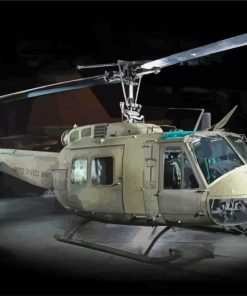 Huey Helicopter Diamond Paintings