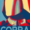 Illustration Cobra Commander Poster Diamond Paintings