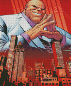 Kingpin Character Diamond Paintings