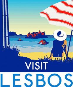 Lesvos Poster Diamond Paintings