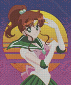 Makota Sailor Jupiter Diamond Paintings