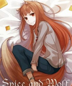 Manga Anime Spice And Wolf Diamond Paintings