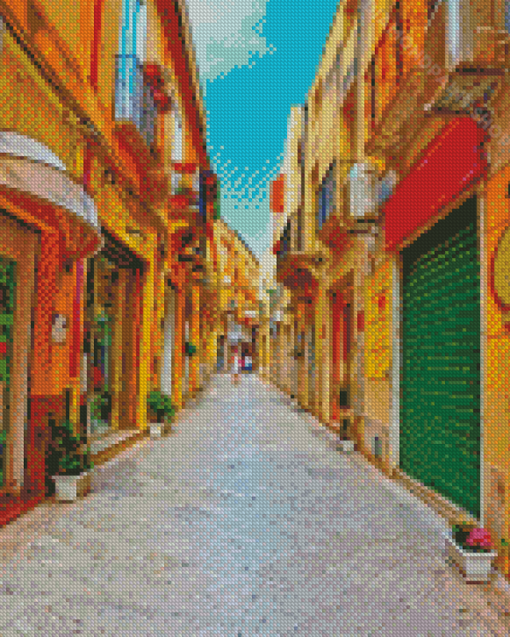 Mazara Del Vallo Alleys Diamond Paintings