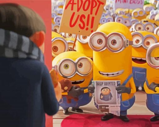 Minions The Rise Of Gru Diamond Paintings