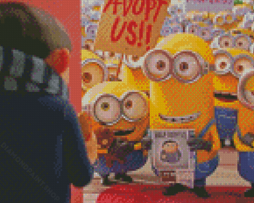 Minions The Rise Of Gru Diamond Paintings