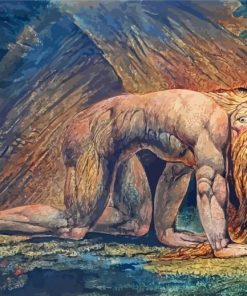 Nebuchadnezzar By William Blake Diamond Paintings