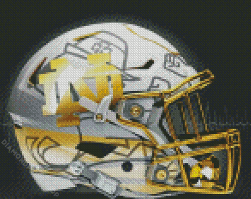 Notre Dame Helmet Diamond Paintings