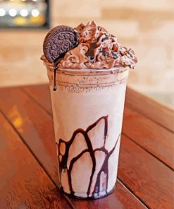 Oreo Milkshake Diamond Paintings