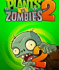 Plants Vs Zombies Video Game Diamond Paintings