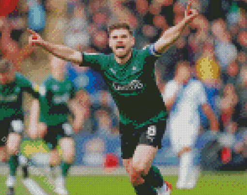 Plymouth Argyle Player Diamond Paintings