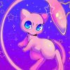 Pokemon Mew Diamond Paintings