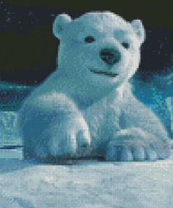 Polar Bear Cub Diamond Paintings