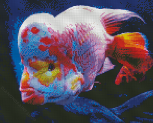 Red Devil Fish Undersea Diamond Paintings