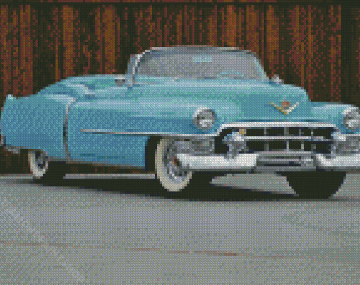 Retro Cadilac Car Diamond Paintings