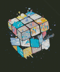 Rubiks Cube Diamond Painting