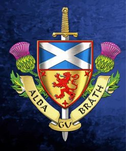 Scotland Crest Diamond Paintings